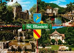 72856262 St Blasien Dom Kurgarten Narrenbrunnen St. Blasien - St. Blasien