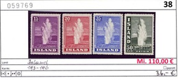 Island - Iceland - Islande - Michel 193-196 - ** Mnh Neuf Postfris - Ungebraucht