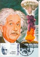 ALBERT EINSTEIN, INTERNATIONAL YEAR, MAXIMUM CARD, 2006, ROMANIA - Albert Einstein