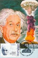 ALBERT EINSTEIN, INTERNATIONAL YEAR, MAXIMUM CARD, 2005, ROMANIA - Albert Einstein