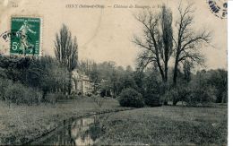 N°61427 -cpa Osny -château De Busagny -le Parc- - Osny