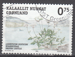 GREENLAND   SCOTT NO. 459    USED    YEAR  2005 - Oblitérés