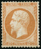 ** N°23 40c Orange - TB - 1862 Napoleon III