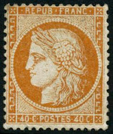 ** N°38 40c Orange - TB - 1870 Siege Of Paris