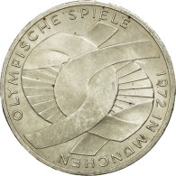 Monnaie, République Fédérale Allemande, 10 Mark, 1972, Hambourg, SUP, Argent - Otros & Sin Clasificación