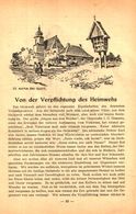 Von Der Verpflichtung Des Heimwehs / Artikel, Entnommen Aus Kalender / 1950 - Packages