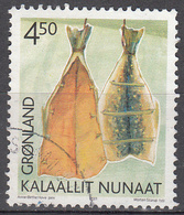 GREENLAND   SCOTT NO. 384    USED    YEAR  2001 - Oblitérés