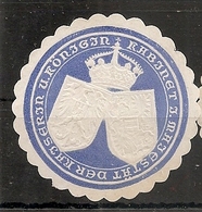 Germany Navy Ship Sticker For Envelopes Of The German Kaiser Fleet - Sonstige & Ohne Zuordnung