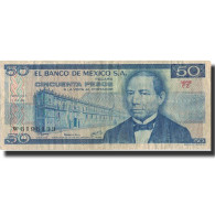 Billet, Mexique, 50 Pesos, 1978, 1978-07-05, KM:65c, TTB - Mexique