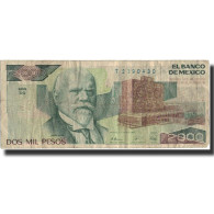 Billet, Mexique, 2000 Pesos, 1989, 1989-03-28, KM:86c, TB+ - Mexique