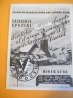 Catalogue Spécial  / La Redoute Hiver  1937-1938/Filatures De La Redoute/ROUBAIX/1938    CAT119bis - Kleding & Textiel