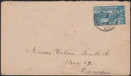 NEW ZEALAND 1898 2.1/2D WAKATIPU WATERMARKED LOCAL PRINT COVER - Covers & Documents