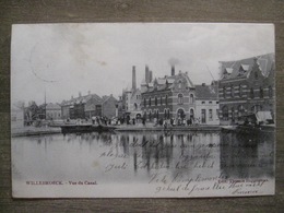 Cpa Willebroek Willebroeck - Vue Du Canal - Edit. Thomas Baggerman - 1904 - Willebrök