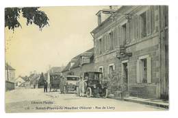 CPA 58 SAINT-PIERRE-LE-MOUTIER RUE DE LIVRY - Saint Pierre Le Moutier