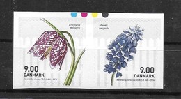 Dänemark  2014 Yt 1736 - 1737  Blumen Und Pflanzen Postfrisch - Unused Stamps