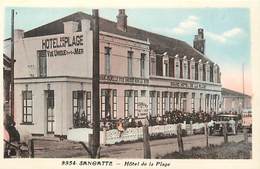 RB - Editeur Riviere Bureau -ref A428- Pas De Calais - Sangatte -hotel De La Plage  -carte Bon Etat   - - Sangatte