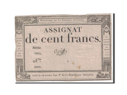 Billet, France, 100 Francs, 1795, 1795-01-07, TTB, KM:A78, Lafaurie:173 - Assignats