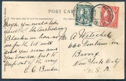 1909 Queensland Bazaar Street, Maryborough Postcard - New York, USA - Lettres & Documents