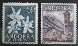 ANDORRA ESPAÑOLA 1963- 1966. USADO - USED. - Usati