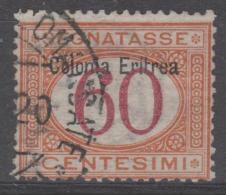 ERITREA - 1903 60c Postage Due. Scott J7. Used - Eritrea