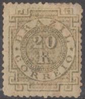 BRAZIL - 1884 20r Numeral. Scott 87. Mint * - Ungebraucht