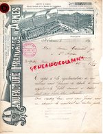 42- ST SAINT ETIENNE- RARE LETTRE MANUSCRITE 1897- MANUFACTURE FRANCAISE D' ARMES- SOCIETE L' HIRONDELLE- - Ambachten