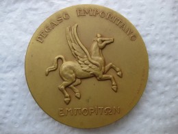 Médaille Empúries - Pegase   .XXV Siglos De Historia , Pegaso Emporitano , Emporiton , Calico  1972 - Autres & Non Classés