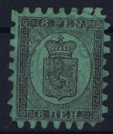 Finland : Mi Nr   6 B  Obl./Gestempelt/used  1860 - Oblitérés