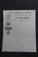 Facture Ancienne, PONTACQ - Tige Du Soulier Alpin FRANCAIS , P.COTINAUD. - Sports & Tourisme