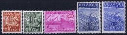 Belgium: OBP  S42 - S44 Postfrisch/neuf Sans Charniere /MNH/**   1948 - Autres & Non Classés