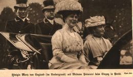 Königin Mary Von England Mit Madame Boincaré  / Druck, Entnommen Aus Zeitschrift / 1914 - Packages