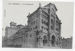 MONACO - N° 743 - LA CATHEDRALE - CPA NON VOYAGEE - Kathedraal Van Onze-Lieve-Vrouw Onbevlekt Ontvangen