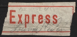 EXPRESS - Vignette Label - 1902 Hungary Ungarn Hongrie - Used - Timbres De Distributeurs [ATM]