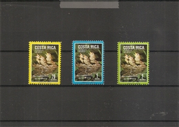 Moineaux ( PA 719/721 XXX -MNH- Du CostaRica) - Moineaux