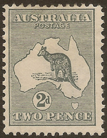 AUSTRALIA 1913 2d Roo SG 3 HM #ALK245 - Nuevos
