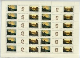 SOVIET UNION 1991 Artists' Anniversaries Complete Sheets With 12 Sets MNH / **. Michel 6465-68 - Fogli Completi