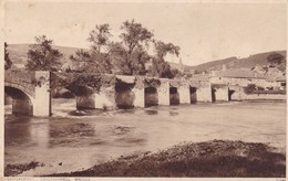 Postcard Abergavenny Crickhowell Bridge My Ref  B12110 - Monmouthshire