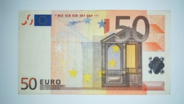 EURO- ITALY 50 EURO (S) J004 Sign DUISENBERG - 50 Euro