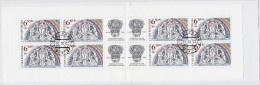 Feuillet 2003 De 8 Timbres + 4 Coupons YT C 344 Tympan Basilique Brno / Booklet Michel MH 109 (370) - Used Stamps