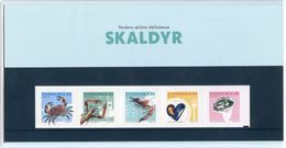 DENMARK / DANEMARK (2017) - Shellfish / Skaldyr, Crab, Lobster, Prawn, Mussel, Oyster - Presentation Pack - Unused Stamps