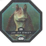 JETON LECLERC STAR WARS   N° 25 JAR JAR BINKS - Power Of The Force