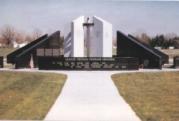 Illinois Vietnam Veterans Memorial, Springfield, USA Unused - Springfield – Illinois