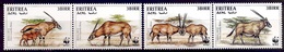 ERYTHREE 1996 (Yvert 282-85) - WWF L'oryx Beisa (MNH) Sans Trace De Charnière - 029 - Eritrea