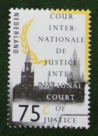 75 Ct Cour Court Internationale De Justice NVPH D52 D 52 1989-1994 Gestempelt / Used NEDERLAND / NIEDERLANDE - Servicios