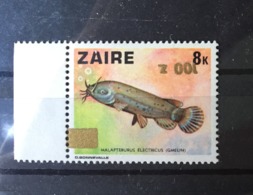 Zaire - 1352 - Inverted Overprint - Poisson - Tranche A - Uitgifte A - 1990 - Surcharge - MNH - Ungebraucht