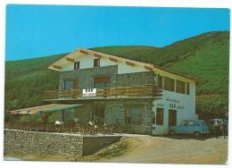 CP COL D'IBARDIN, AUTO VOITURE RENAULT 4L A COTE DU BAR RESTAURANT, VERA DE BIDASOA, ESPAGNE - Guipúzcoa (San Sebastián)