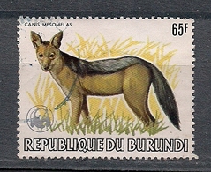 Burundi 1983 - Wild Dog Canis Mesomelas 65F - USED - Oblitérés