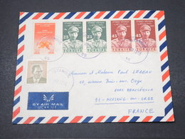 TURQUIE - Enveloppe De Istanbul Pour La France - L 16854 - Lettres & Documents