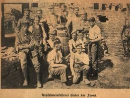 Apfelweinkelterei Hinter Der Front /Druck,entnommen Aus Zeitschrift /1916 - Colis