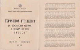 PRP-101 CUBA 1963 PROPAGANDA POSTAL. X ANIV REVOLUCION. - Brieven En Documenten